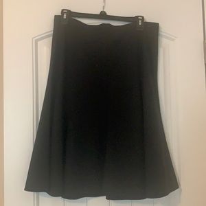 Black Knee-length skirt